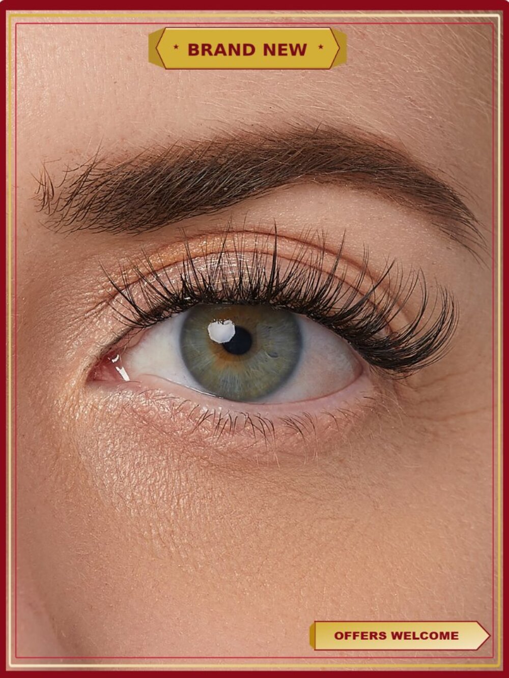 Clear Band Lash Extension Kit, 36 Clusters, Natural Look - Picture 6 of 8
